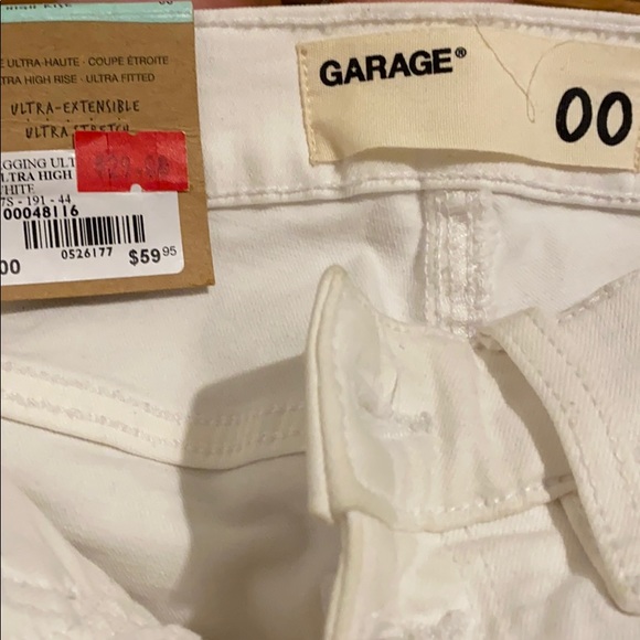 Never worn garage white high waisted skinny jeans - Picture 4 of 4